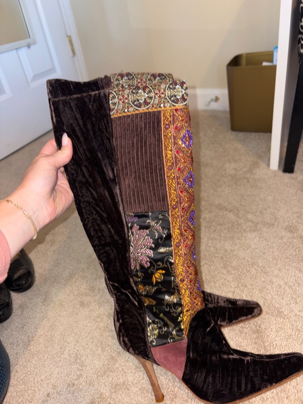 Bedazzled Heeled  Boots